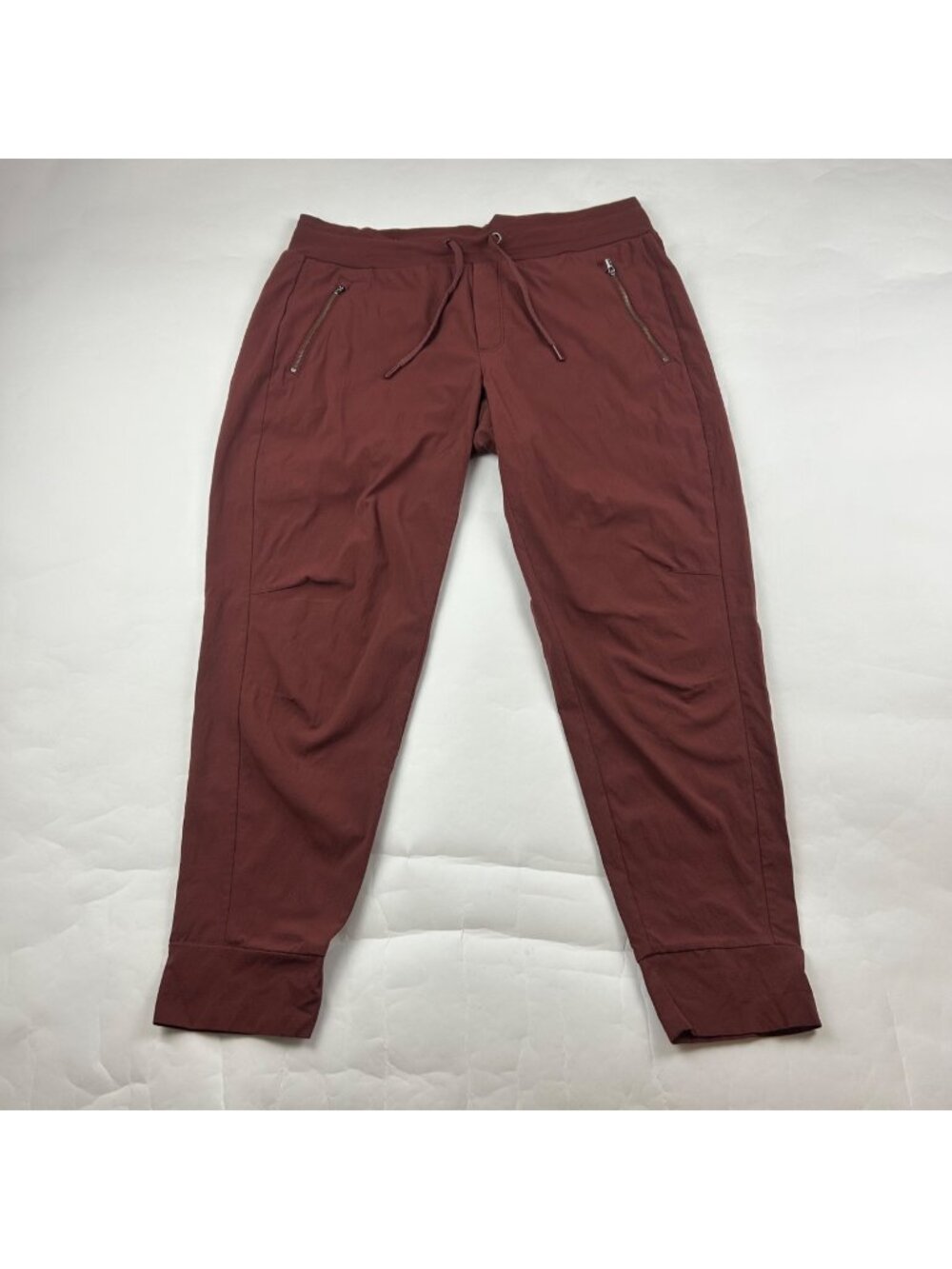 Athleta Dark Rust Trekkie North Jogger Pant 12